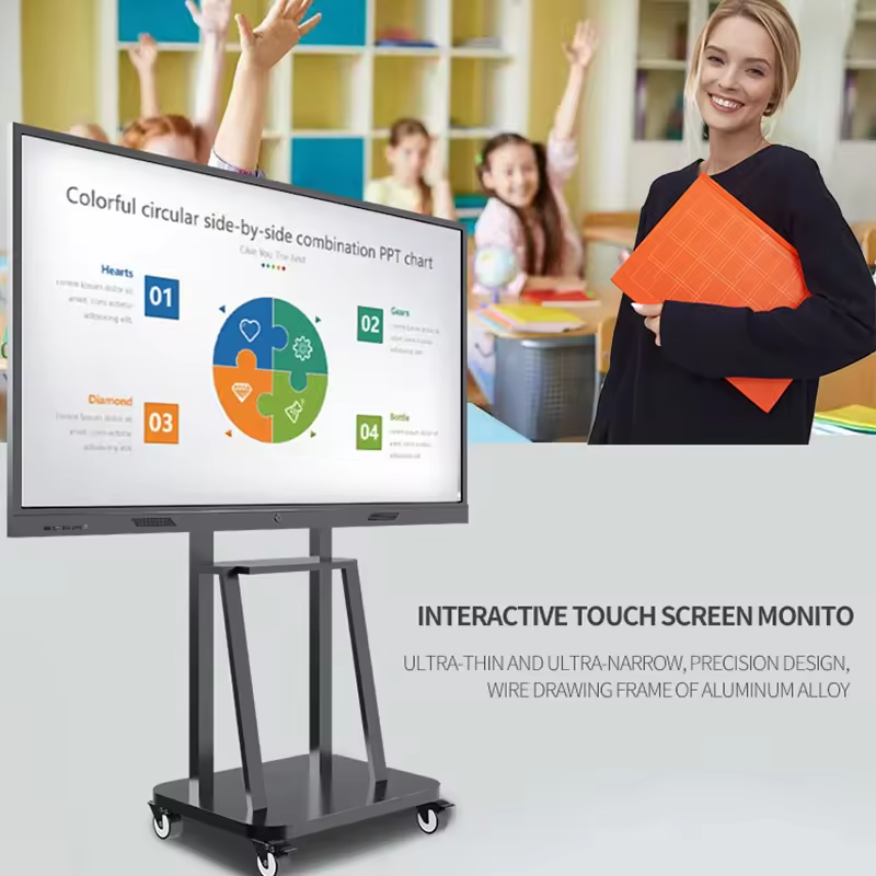 White Board 55 65 75 86 98 100 110 Inch Meeting Education School Online Course Usage Interactive White Board Smart Board Whiteboard