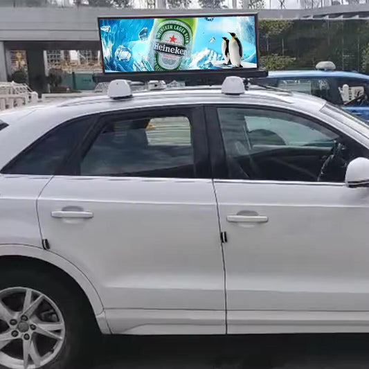 Taxi Screen 4g advertising taxi lcd screen,taxi car top moving led display,digital taxi rooftop advertising board